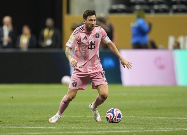 梅西美职联首秀以来加入  80球、场均评分8.33，美职联同期居首